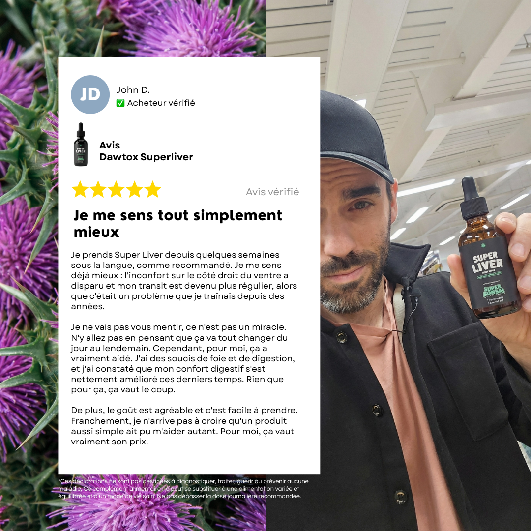 Super Liver - Detox Foie, Parasites, Côlon