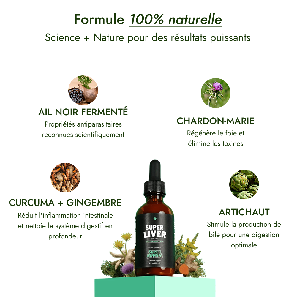 Super Detox - Foie, Parasites, Côlon