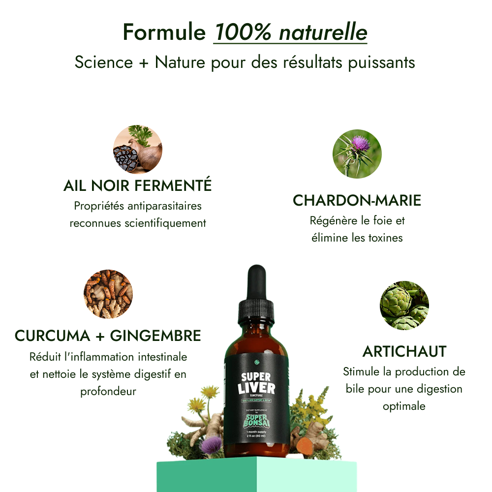 Super Detox - Foie, Parasites, Côlon