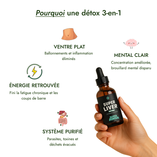 Super Detox - Foie, Parasites, Côlon
