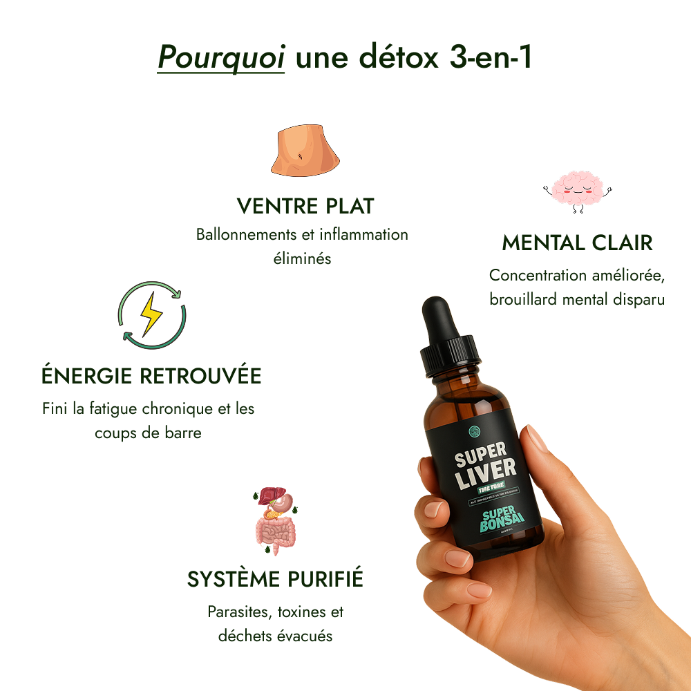 Super Detox - Foie, Parasites, Côlon